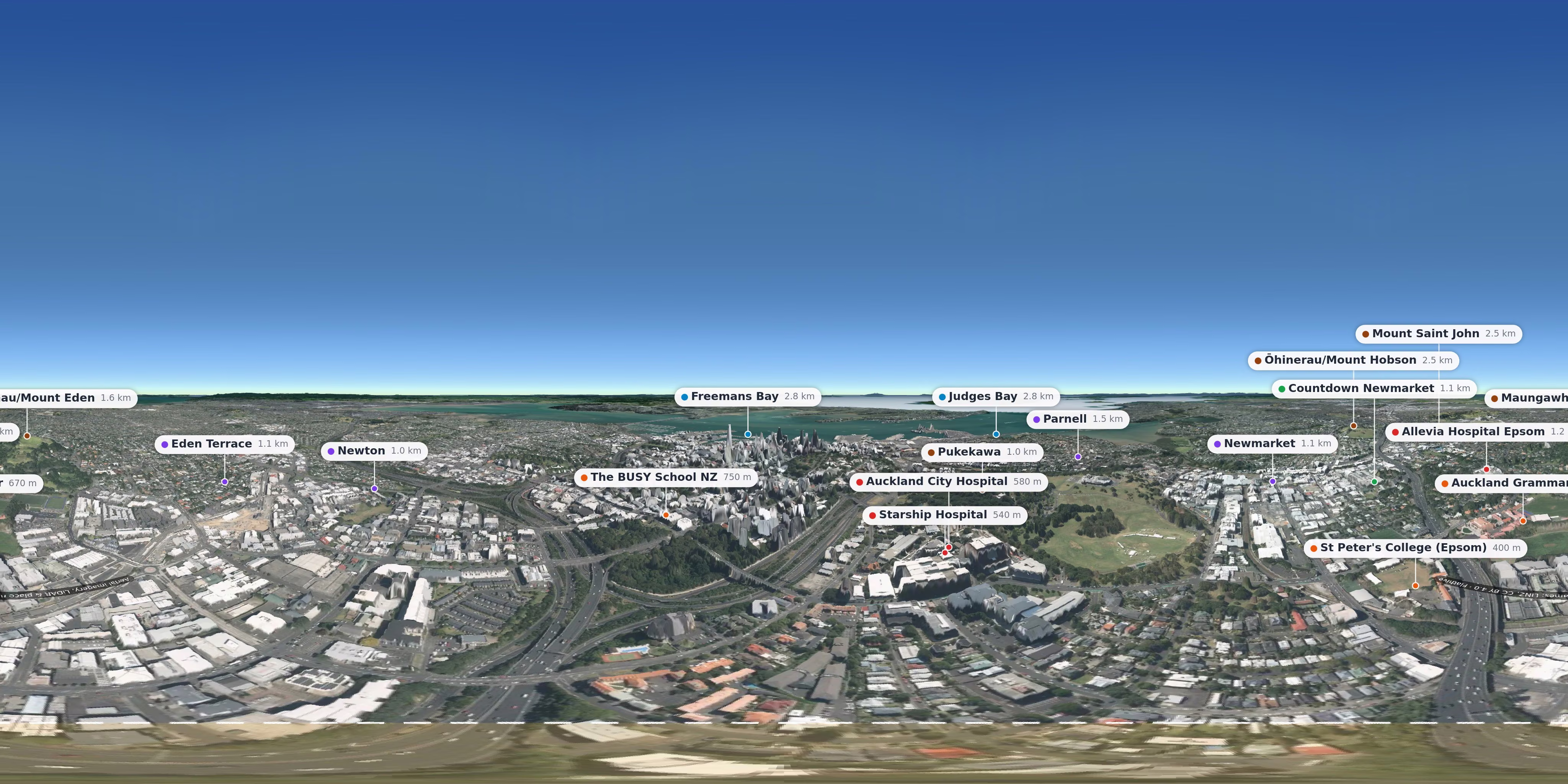 Aerial 360° view – Grafton background