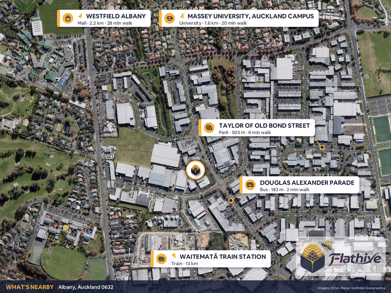 Nearby places – Albany