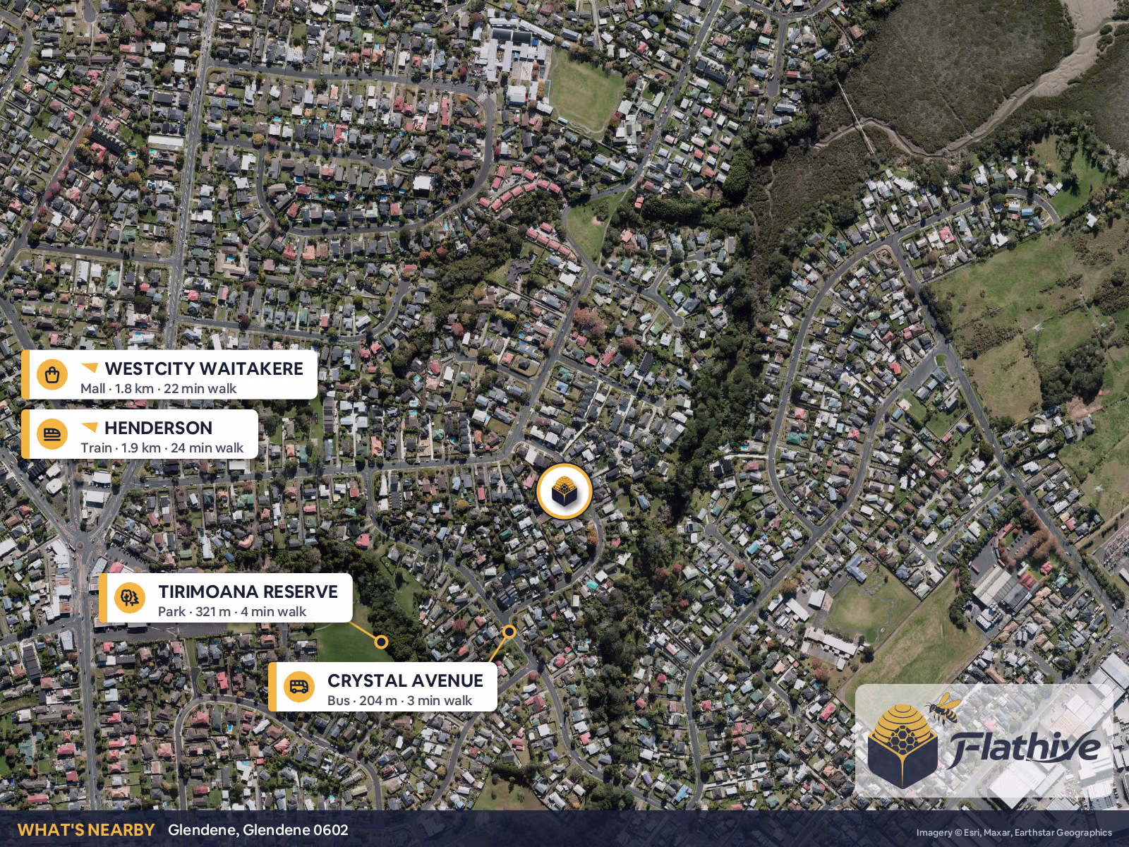 Nearby places – Glendene
