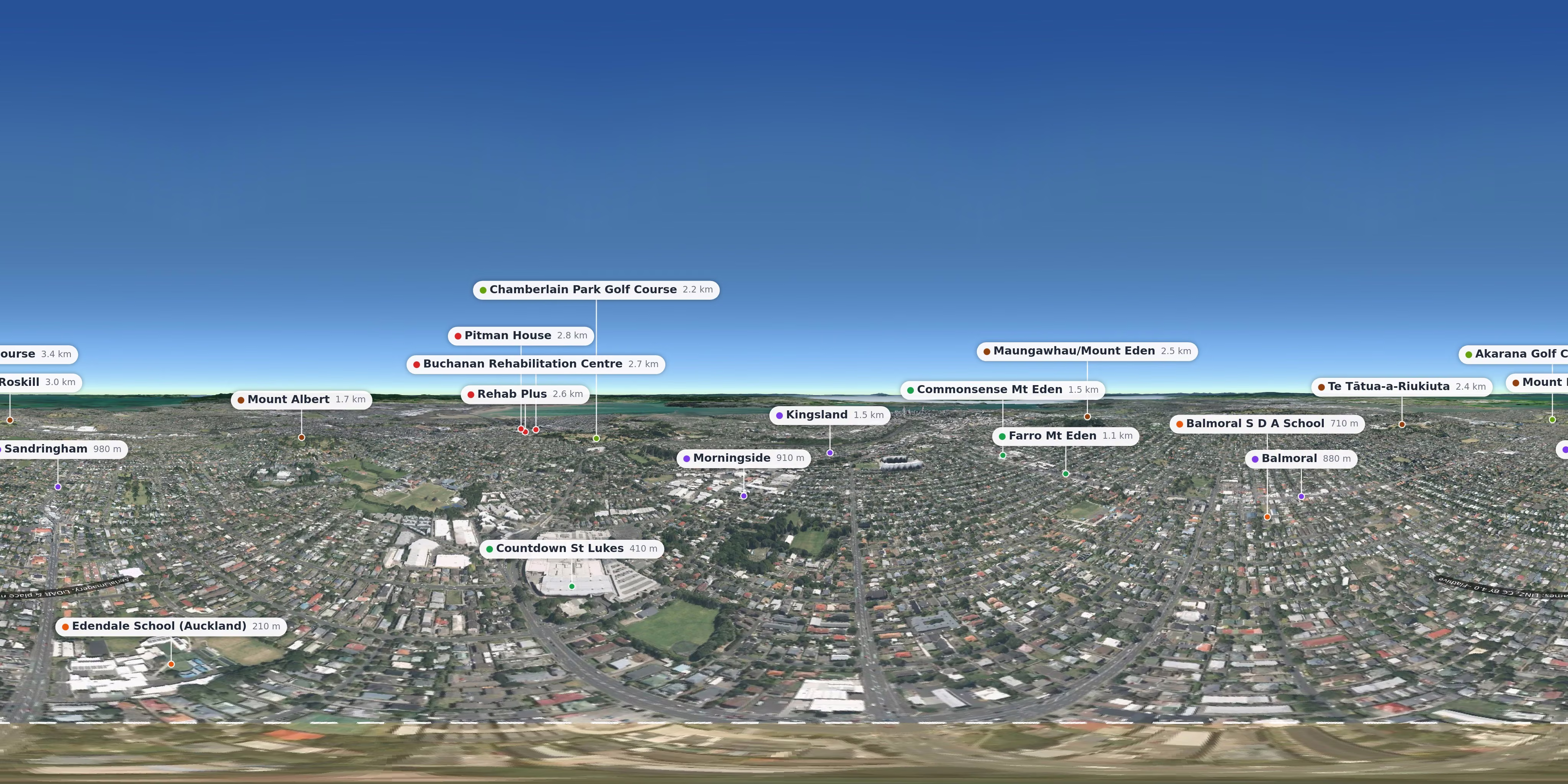Aerial 360° view – Sandringham background
