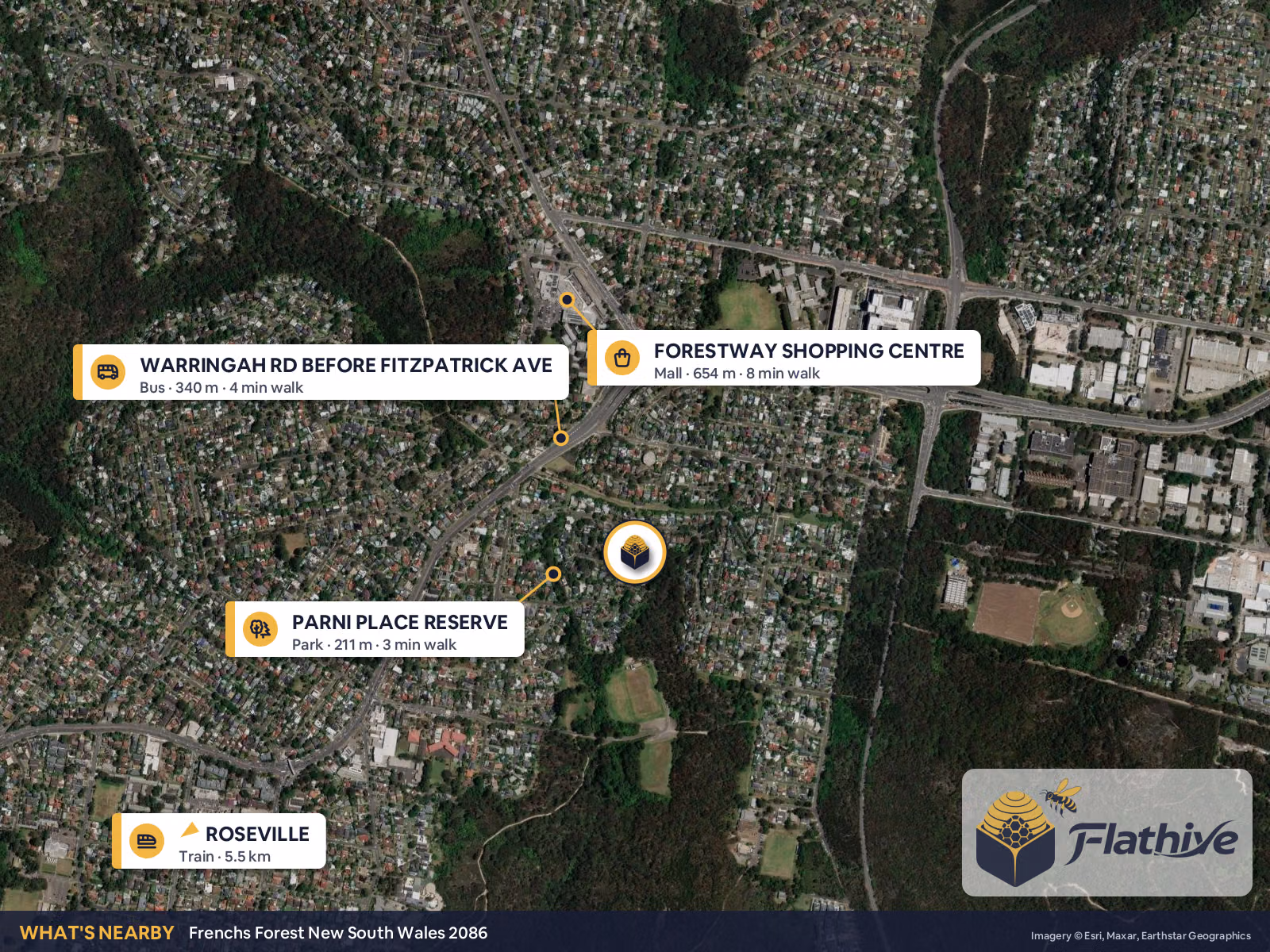 Nearby places – Frenchs Forest