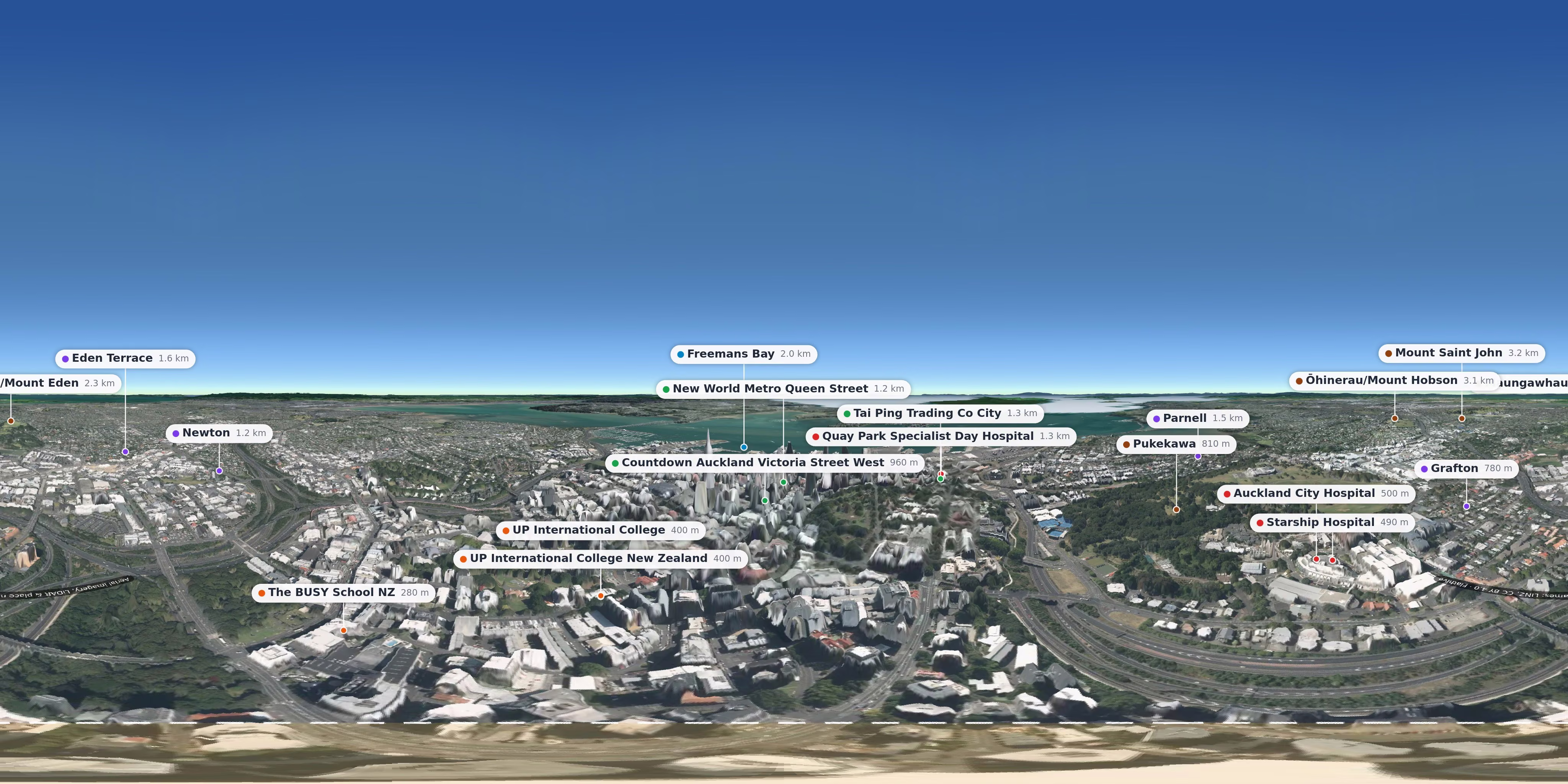 Aerial 360° view – Grafton background