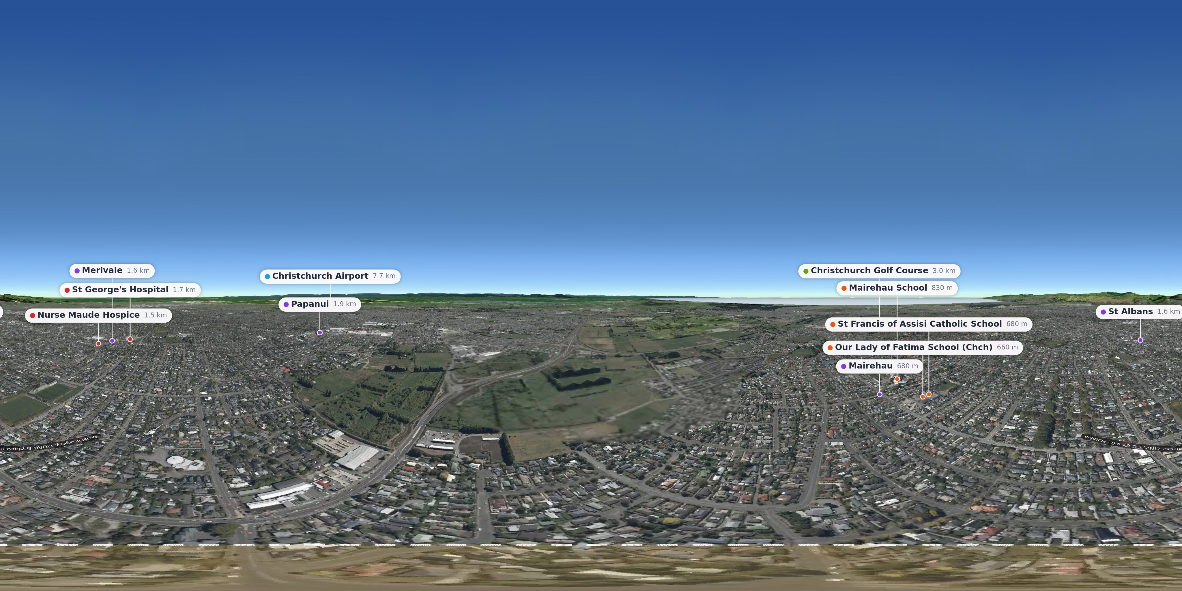 Aerial 360° view – Saint Albans background