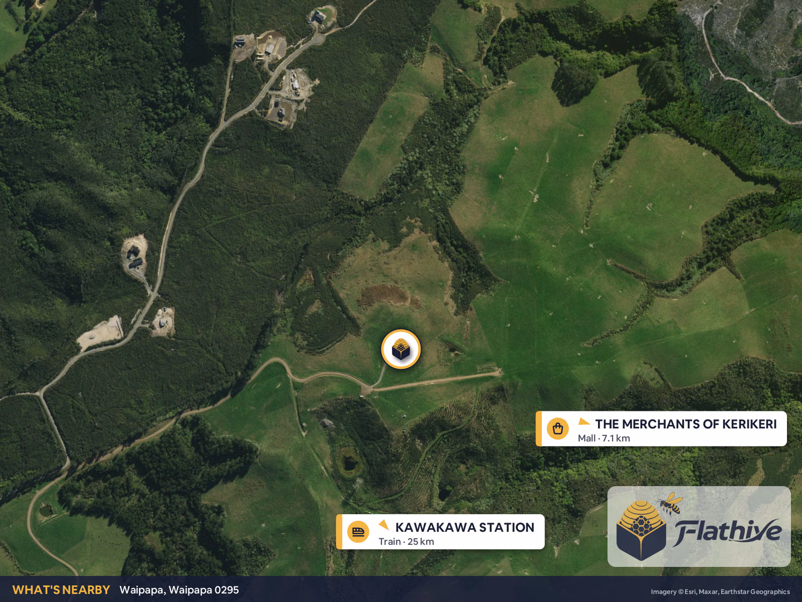 Nearby places – Waipapa