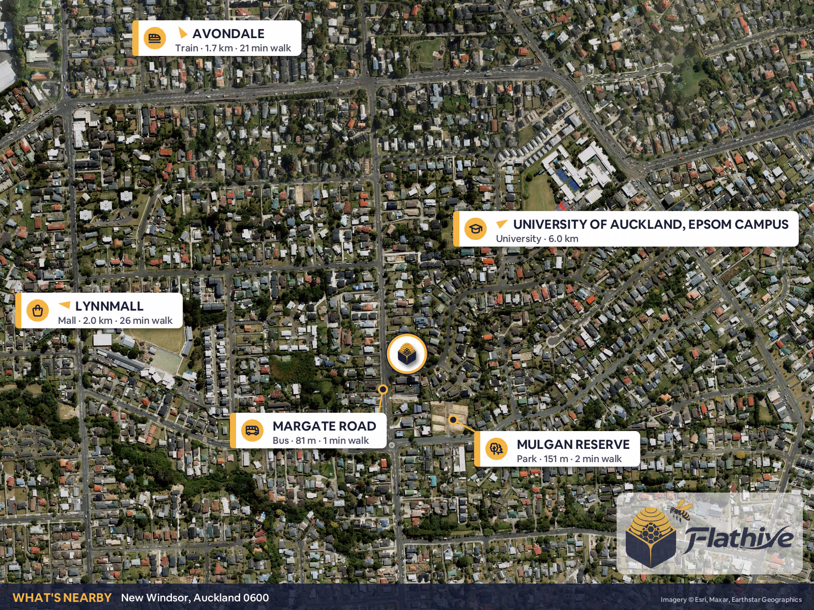 Nearby places – New Windsor background