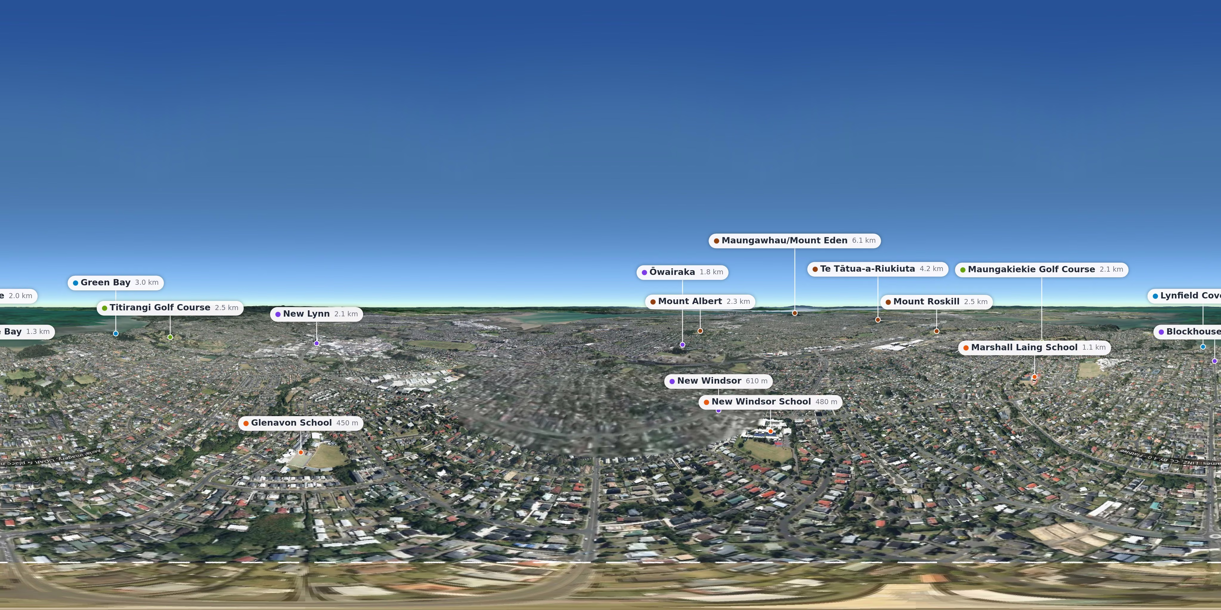 Aerial 360° view – New Windsor background
