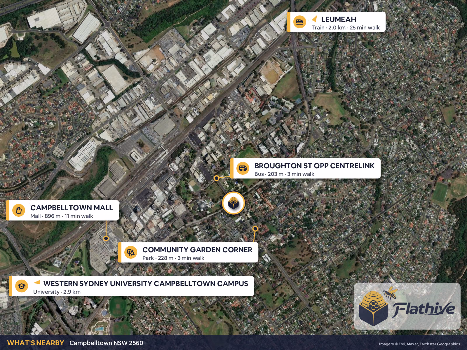 Nearby places – Campbelltown