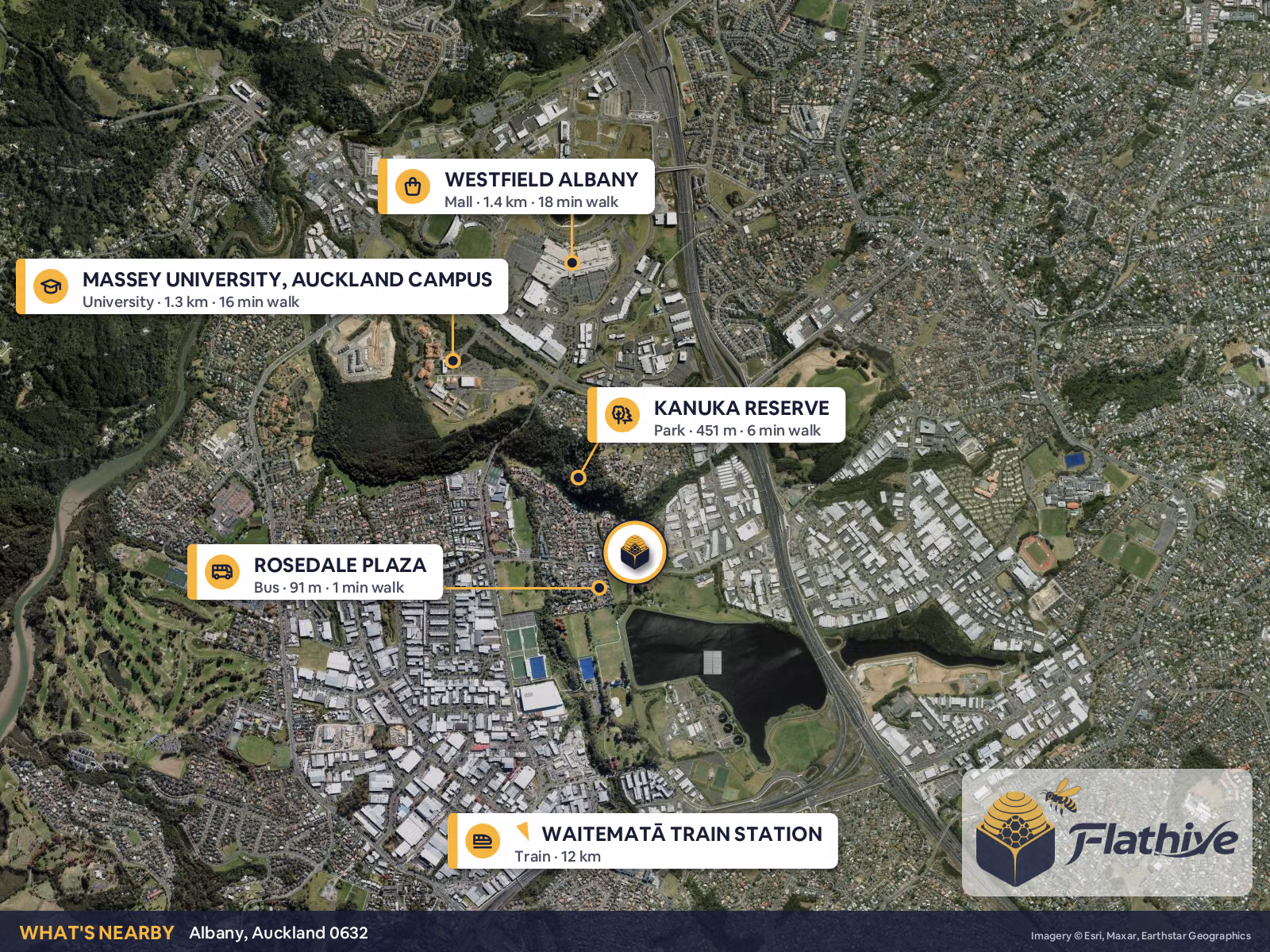 Nearby places – Albany