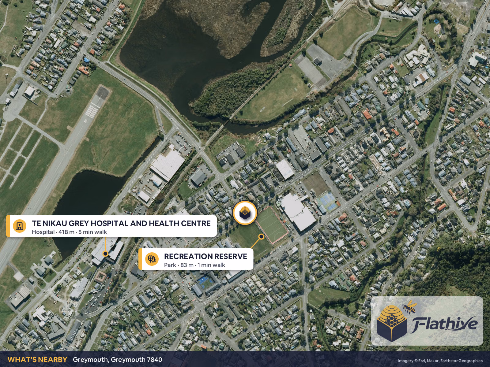 Nearby places – Greymouth