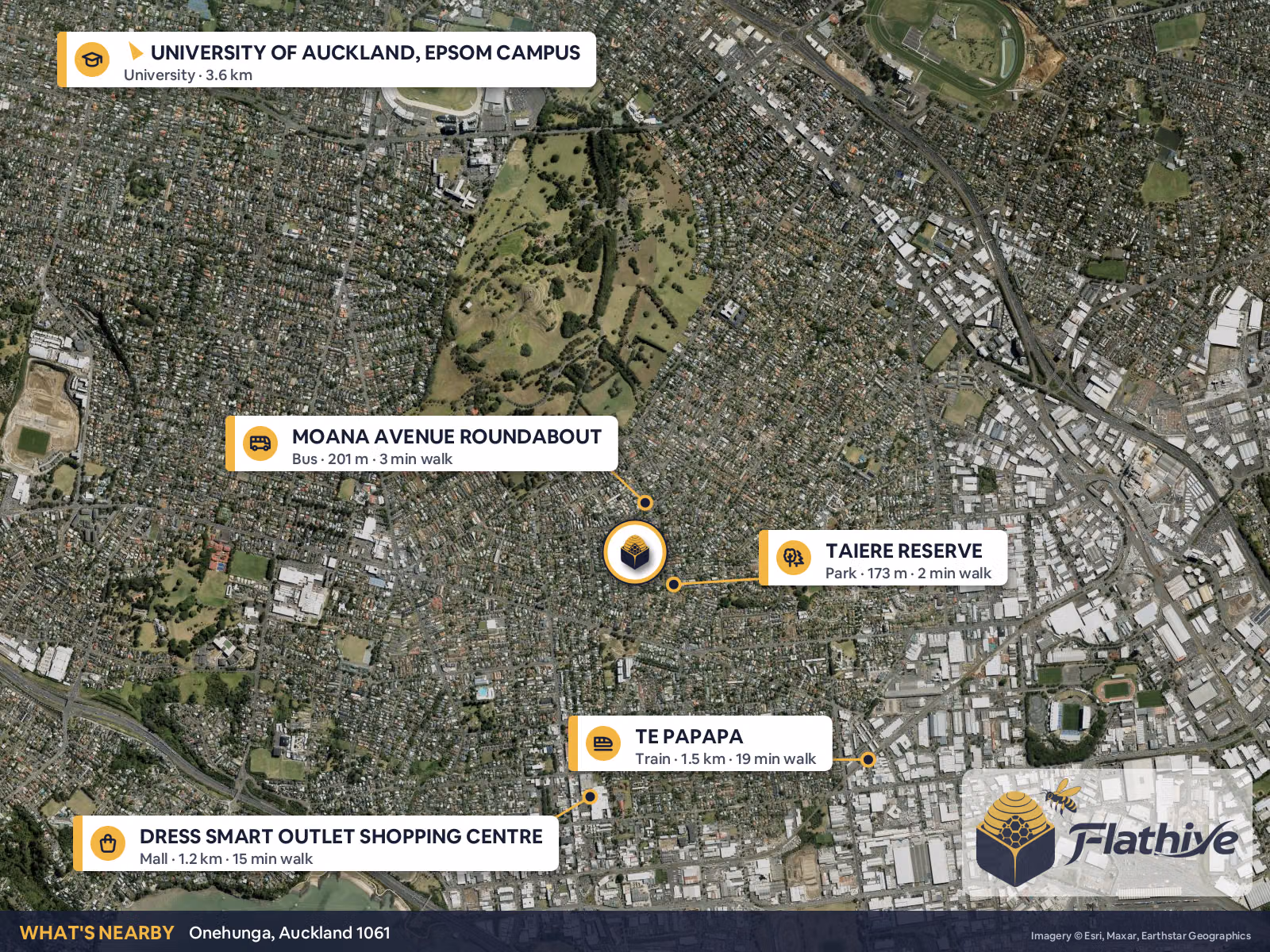 Nearby places – Onehunga