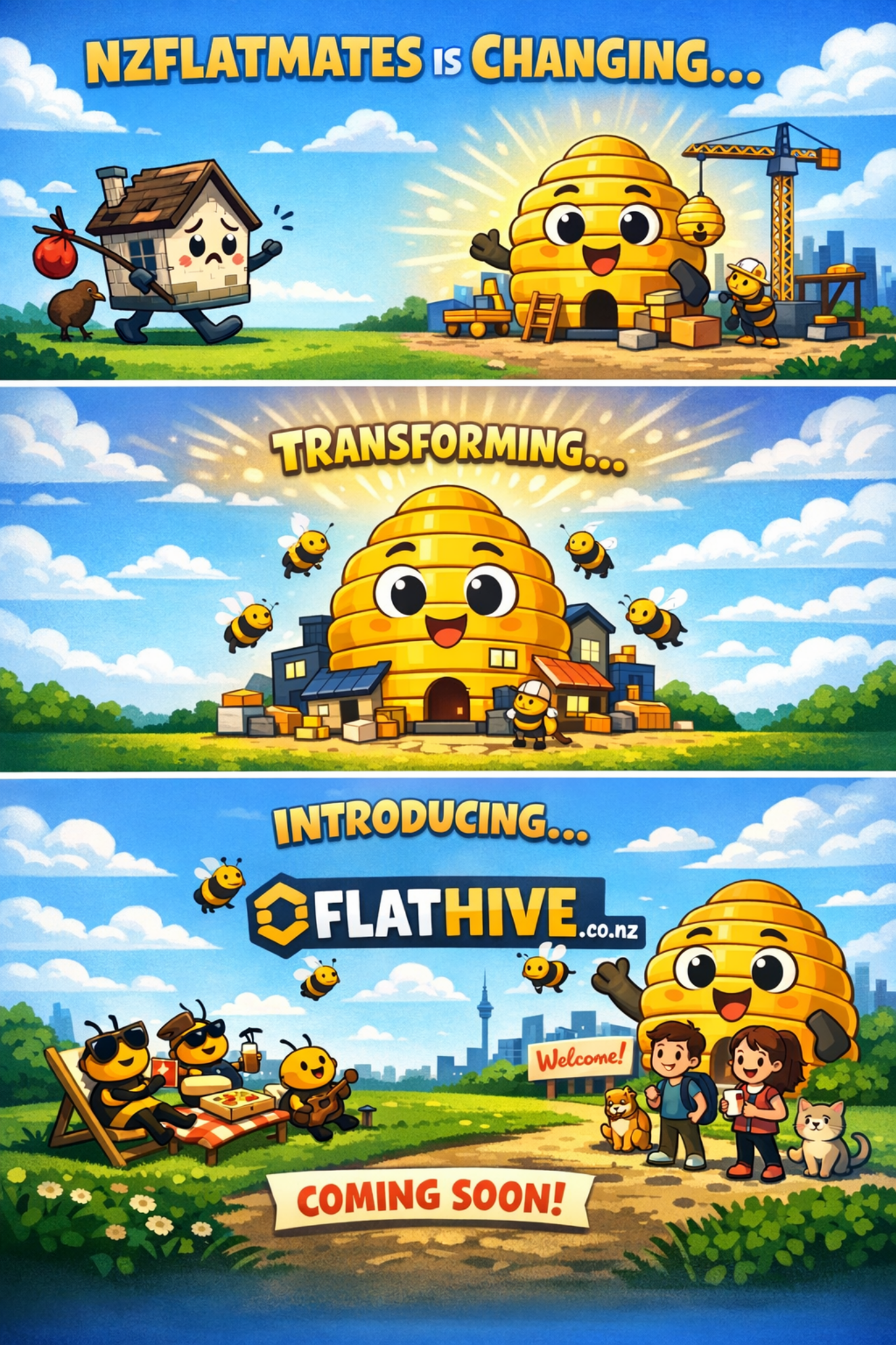 NZFlatmates moving to FlatHive